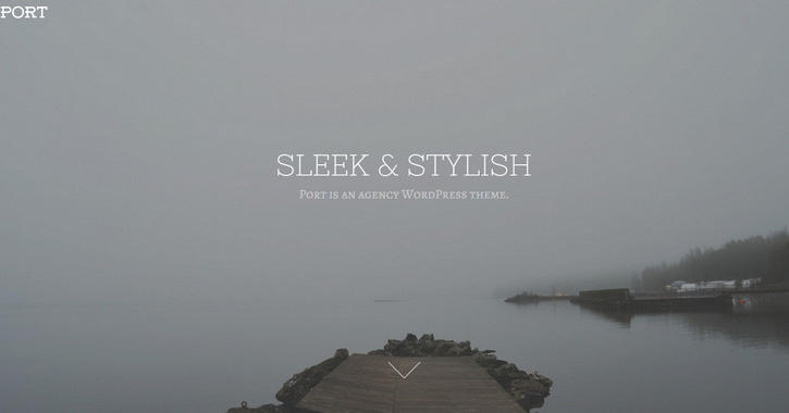 Port WordPress theme